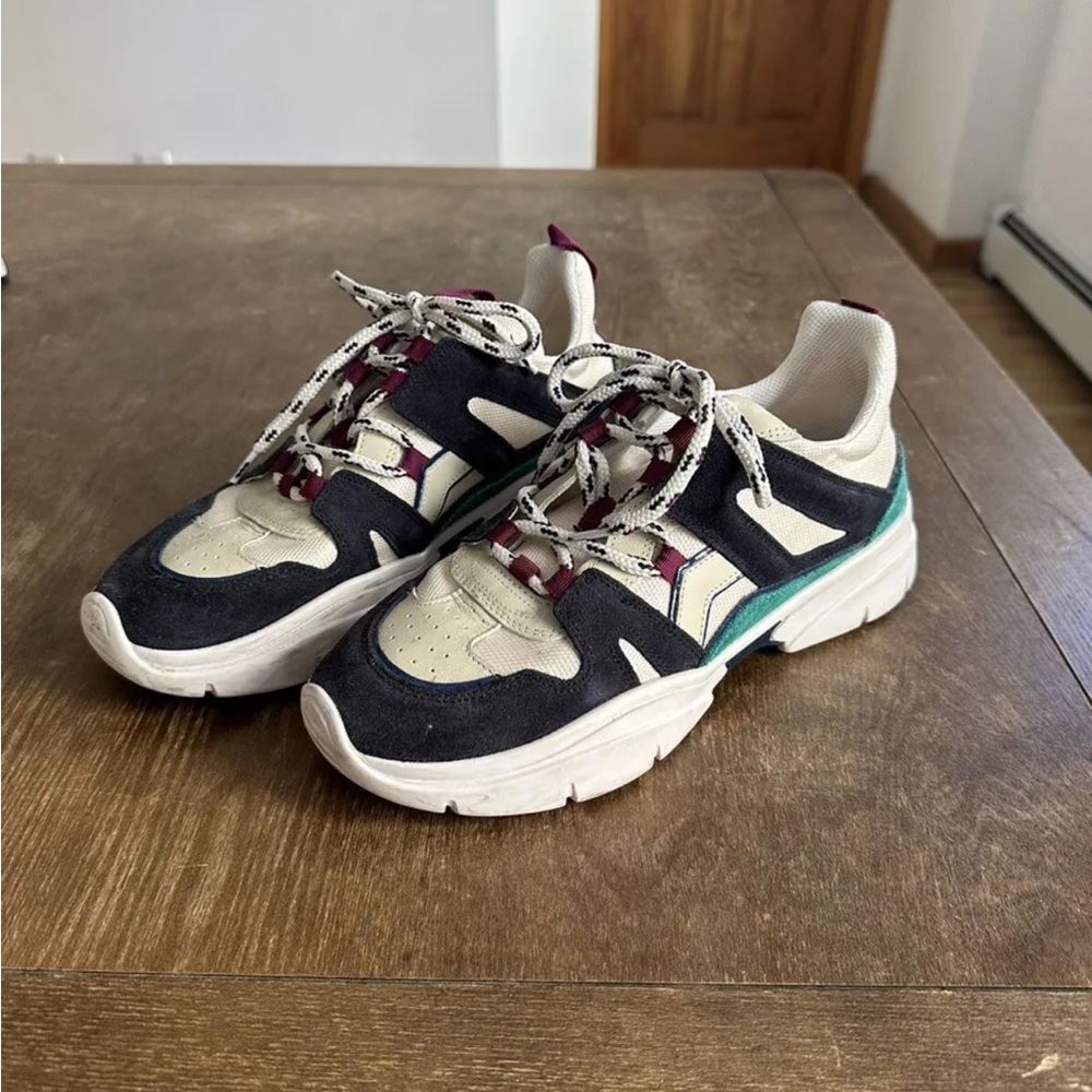 Isabel Marant Kindsay Story Suede Sneaker Women's Size 38